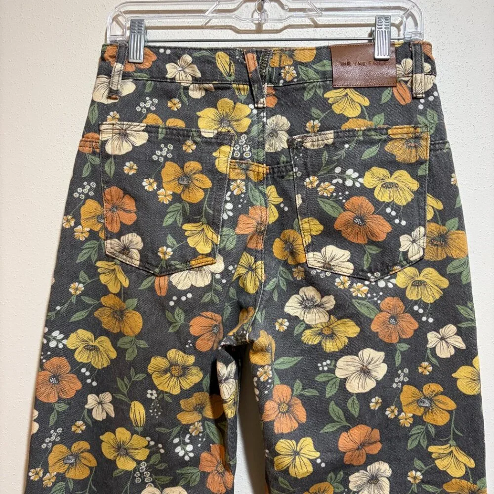 We The Free Deep Trance Barrel Leg Jeans
